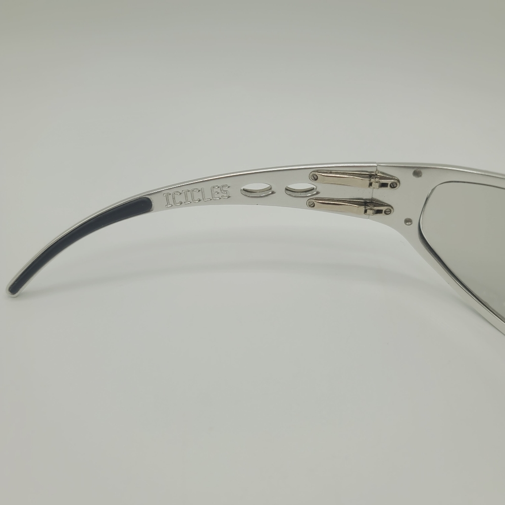 ICICLES Baggers Motorcycle Sunglasses with Diamond Chrome Frame - Picture 5 of 6
